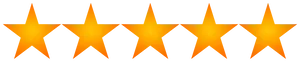 5 stars rating